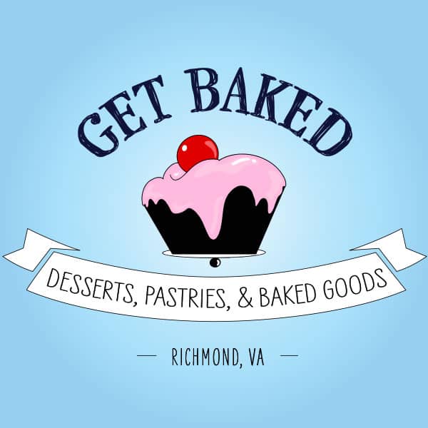 Get Baked Bakery Logo Design