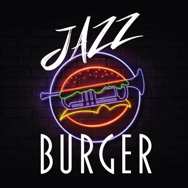 Jazz Burger Restaurant Logo Design