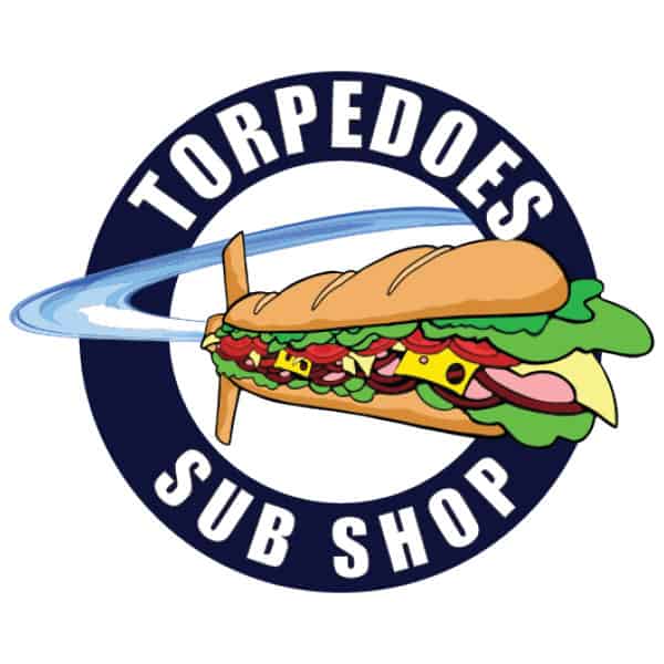 Logo design Torpedoes sub shop restaurant richmond